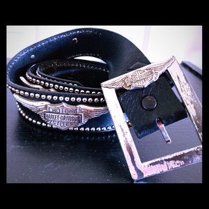 Authentic Harley Davidson Women’s Studded Belt
